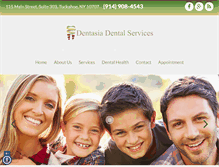 Tablet Screenshot of dentasiadental.com